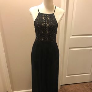 Long black formal dress